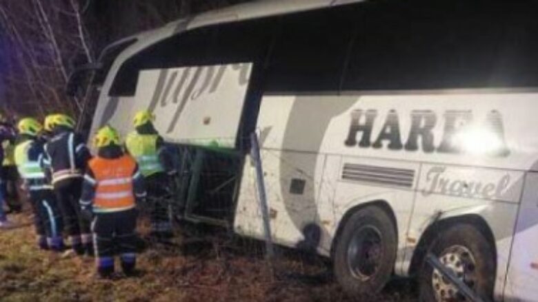 Autobusi nga Kosova u aksidentua në Kroaci, kompania jep detaje