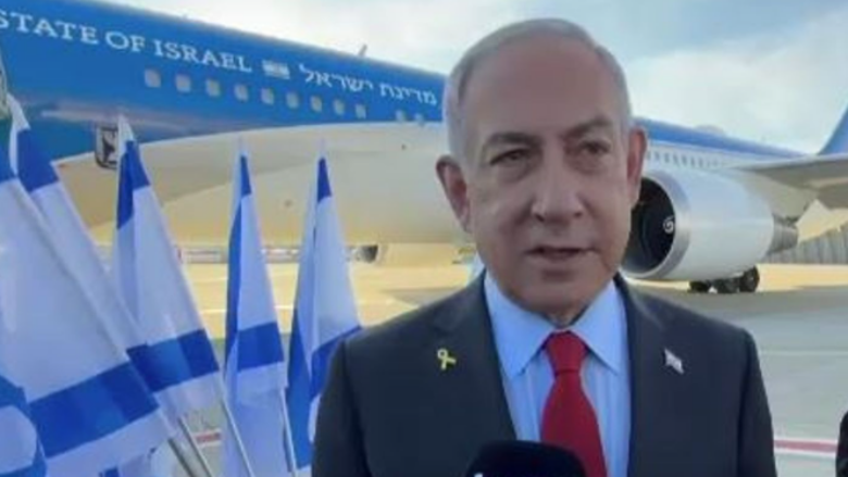 Netanyahu mbërrin në SHBA për bisedime me Trumpin