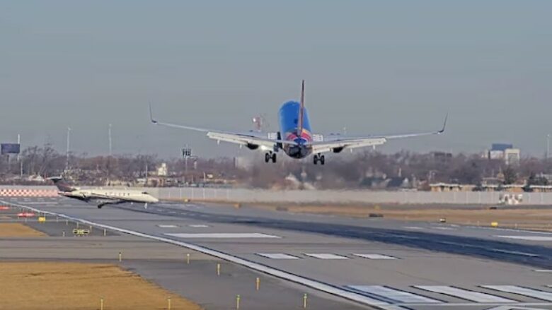 Tragjedia shmanget në sekondën e fundit në Chicago - aeroplani privat hyri pa autorizim në pistë, aeroplani me pasagjerë gati sa nuk u përplas me të