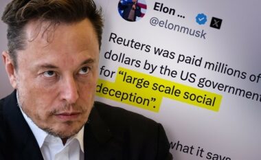 Musk thotë se Reuters mori miliona dollarë nga Pentagoni – Trump reagon: Menjëherë ktheni paratë