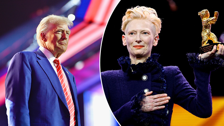 Aktorja Tilda Swinton sfidon Donald Trumpin dhe mbështet Gazën: Qeveria jonë mbështet kriminelët e luftës