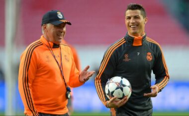 Ancelotti thotë se Ronaldo është më i miri i të gjitha kohërave