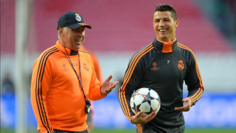 Ancelotti thotë se Ronaldo është më i miri i të gjitha kohërave