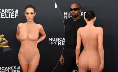 Kanye West dhe Bianca Censori përjashtohen nga ‘Grammy’ 2025 për shkak të paraqitjes së tyre në tapetin e kuq