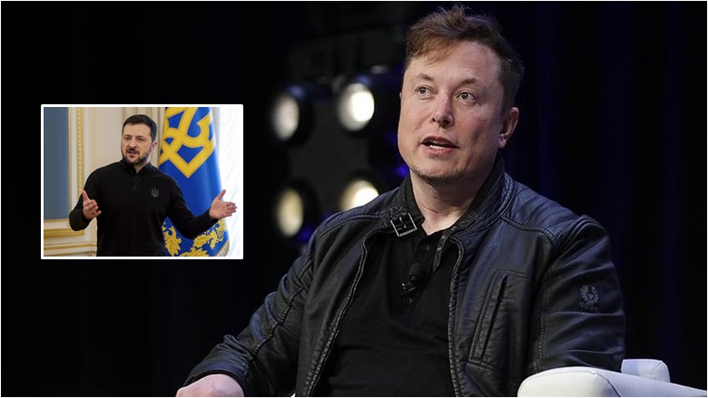 Elon Musk pretendon se presidenti ukrainas 