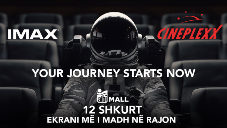 Me 12 shkurt një epokë e re e kinemasë arrin në Kosovë: Cineplexx dhe Albi Mall hapin sallën e parë IMAX® me Laser dhe sallën LUXX