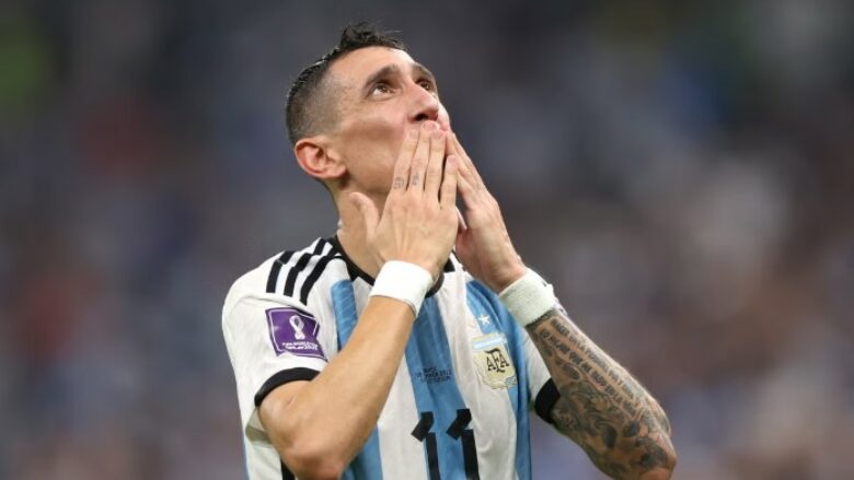 Angel Di Maria e pranon se ende merr ilaçe për të përballuar tre humbjet e mëdha në finale me Argjentinën    