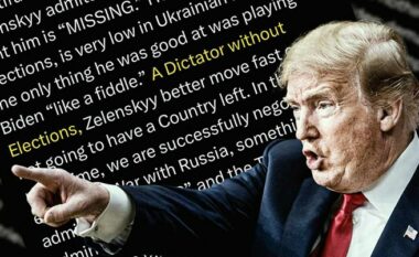 Trump e quan Zelenskyn një diktator