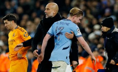 Guardiola gjen zëvendësues për De Bruyne, City kërkon një lojtar me vlerë 140 milionë euro