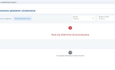 Ekspertët alarmojnë për sigurinë e faqes së KQZ-së – e infektuar me malware që vjedh të dhëna