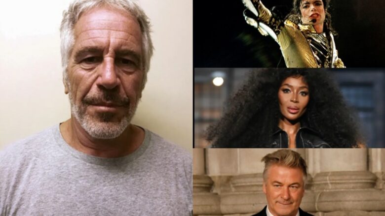 Lista e kontakteve të Jeffrey Epstein përfshinte Michael Jackson, Alec Baldwin, Naomi Campbell dhe shumë të famshëm të tjerë me ndikim