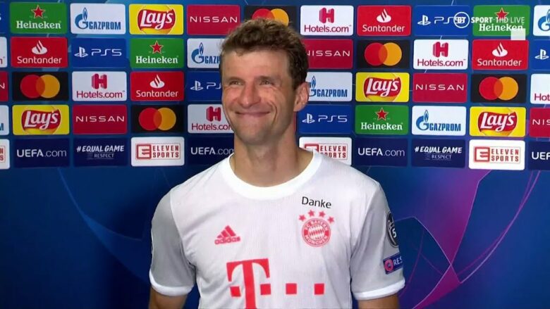 Muller pyetet se kush është favoriti mes Leverkusenit dhe Bayernit në Ligën e Kampionëve - por ai bën lojëra fjalësh