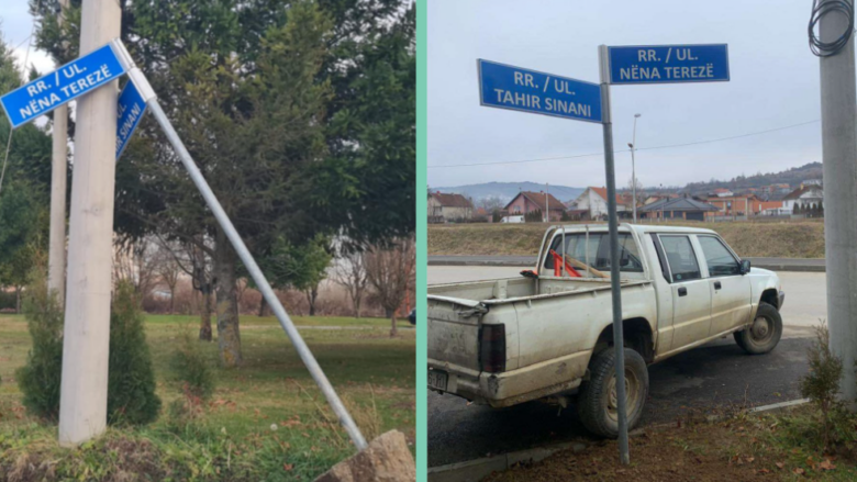 Qytetarët raportojnë për dëmtim të shenjave rrugore – Komuna e Kamenicës reagon me rregullim të tyre