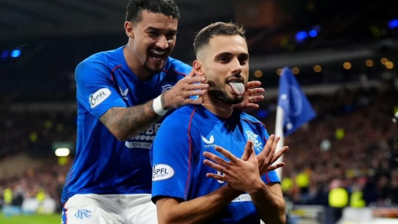 Nedim Bajrami rikthehet te goli, vulos përmbysjen e Rangers kundër Kilmarnokut