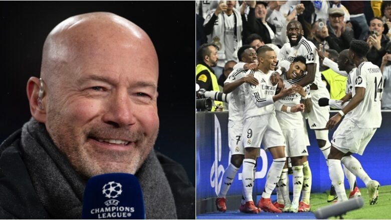 Alan Shearer emëron ekipin që mund ta ndalojë Real Madridin ta fitojë Ligën e Kampionëve