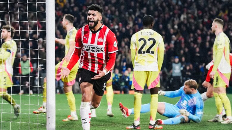 PSV eliminon Juventusin pas vazhdimeve nga Liga e Kampionëve  