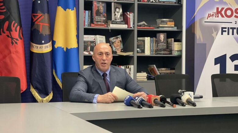 Haradinaj refuzon koalicionin me Vetëvendosjen, mbështet krijimin e qeverisë nga opozita