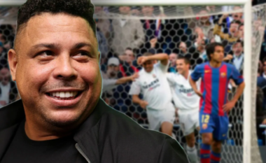 Ronaldo Nazario emëron ish-shokun te Real Madridi si më të dobëtin që ka parë në karrierë