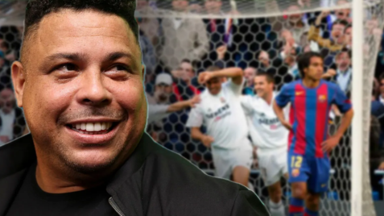 Ronaldo Nazario emëron ish-shokun te Real Madridi si më të dobëtin që ka parë në karrierë