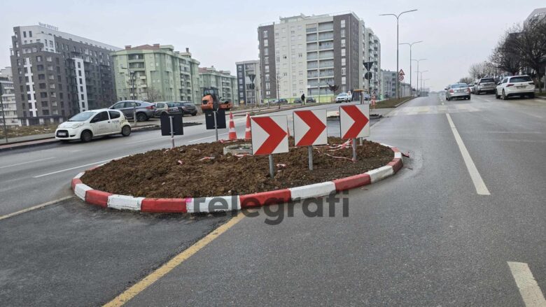 24 ditë nga nisja e punimeve për rrethrrotullimin  te rruga 