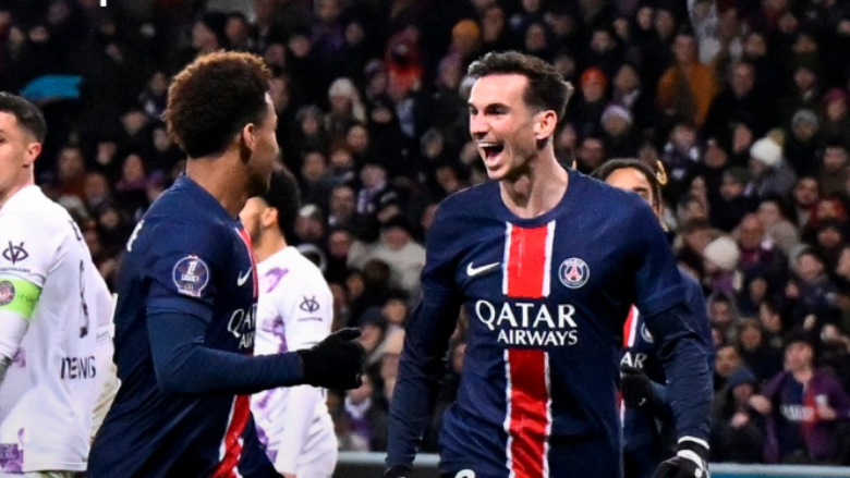 PSG fiton në udhëtim te Toulouse