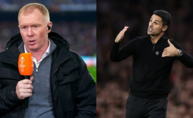 Paul Scholes thotë se objektivi i Mikel Artetas është ‘më i madh dhe më i mirë’ se Arsenali