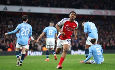 Arsenali shkarkon të gjithë potencialin ndaj Manchester Cityt dhe i turpëron në ‘Emirates’