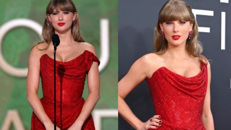 Taylor Swift tërhoqi vëmendjen me paraqitjen e saj në Grammy 2025, por një detaj bie më së shumti në sy