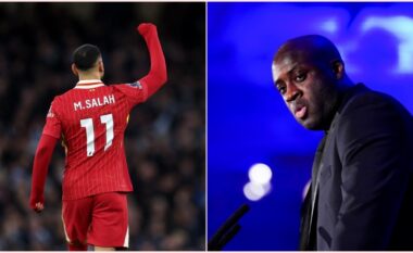 “Ai është në mesin e më të mirëve në botë” – Yaya Toure flet për madhështinë e Mo Salah