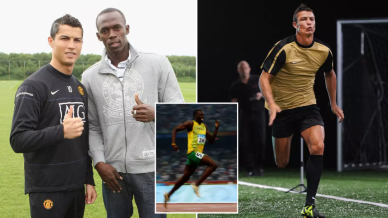 Usain Bolt nuk kishte asnjë dyshim kur u pyet nëse Cristiano Ronaldo do ta mundte atë në duelin e shpejtësisë