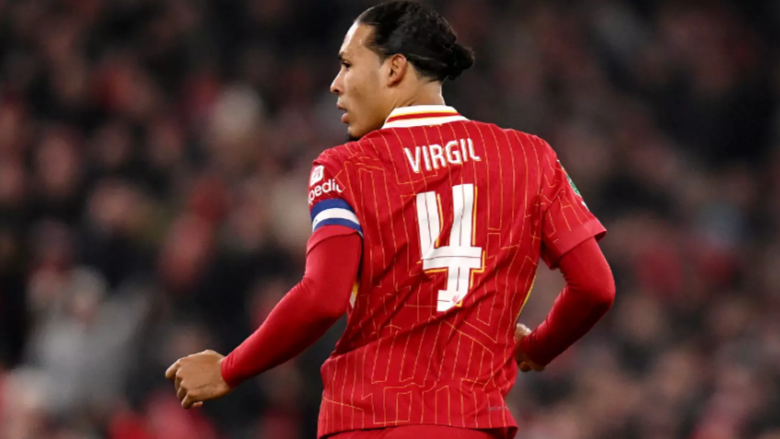 Arsyeja e trishtueshme pse Virgil van Dijk nuk e ka mbiemrin e tij në pjesën e pasme të fanellës së Liverpoolit