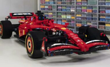 Lego bëri një kopje në madhësi reale të bolidit F1 të Ferrarit