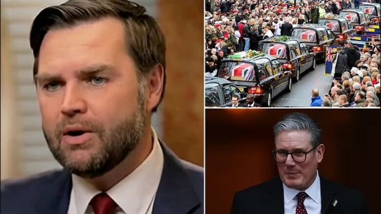 JD Vance: Britania e Madhe është një vend i rëndomtë që nuk ka bërë luftë për 30 ose 40 vjet