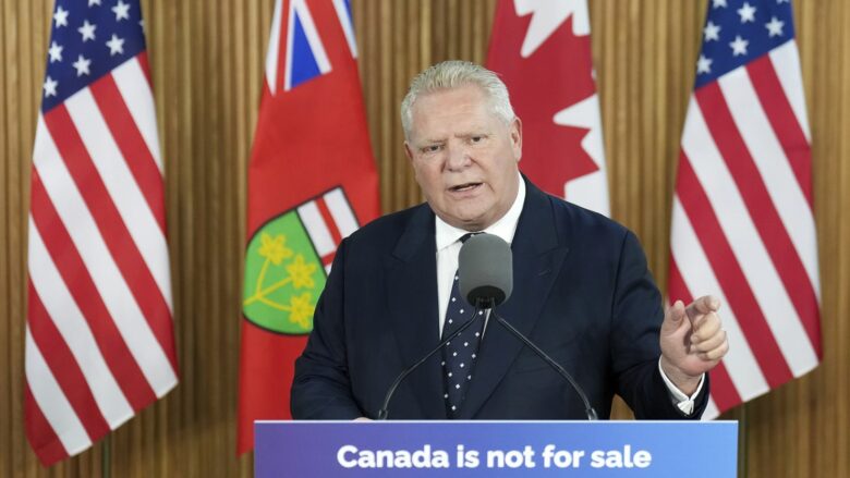 Ontario kërcënon se do të 'fikë plotësisht energjinë elektrike' për SHBA-në nëse lufta tregtare përshkallëzohet