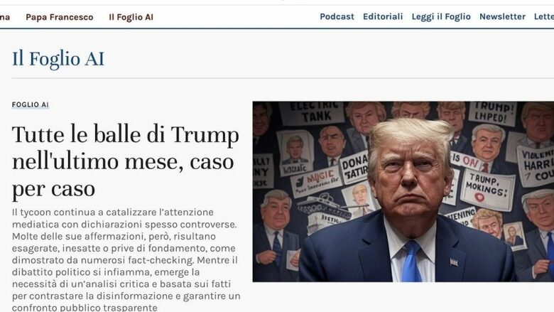 Hera e parë në botë, gazeta italiane publikon lajme të krijuara me inteligjencë artificiale