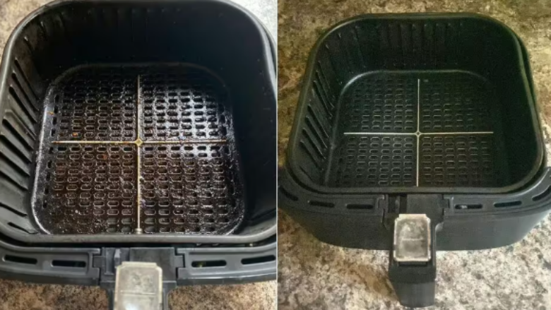 Pastroni shportën e 'air fryer' me këtë metodë super të thjeshtë me dy produkte shtëpiake