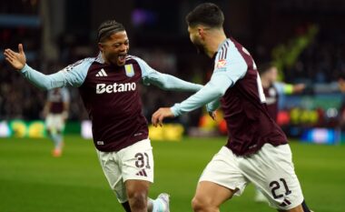 Aston Villa mposht me lehtësi edhe në ndeshjen e dytë Club Bruggen, në çerekfinale takohet me PSG-në