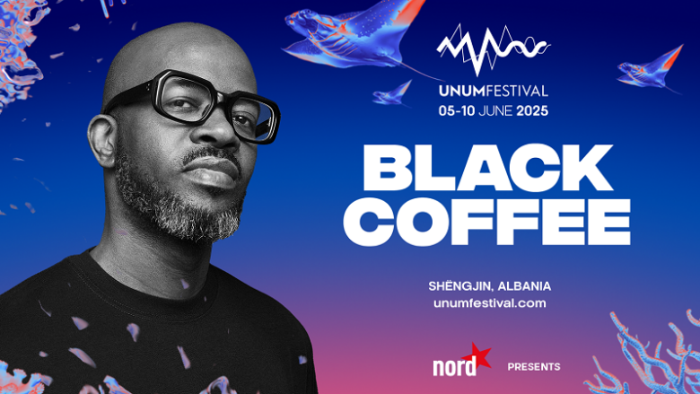 BlackCofee, një nga DJ-të më të mirë në botë vjen në UNUM Festival 2025