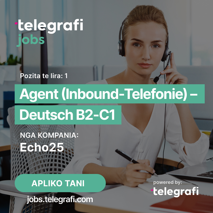 Agent (Inbound-Telefonie) – Deutsch B2-C1