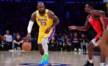 LeBron James i jashtëzakonshëm, arrin shifrën e 50,000 pikëve në NBA