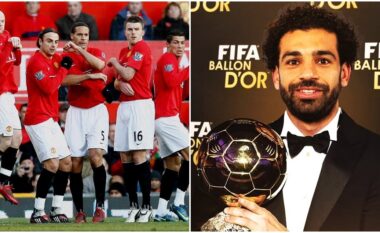 “Nuk mendoj se ka njeri në podium për momentin përveç Salah”, legjenda e Man Utd flet për Topin e Artë