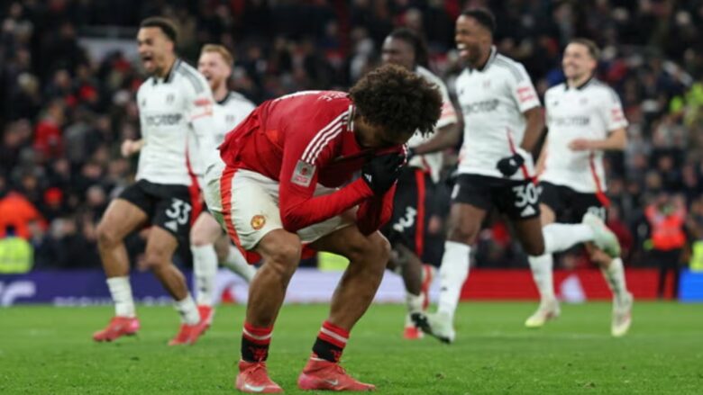 Man Utd mposhtet në penallti nga Fulhami dhe eliminohet nga FA Cup