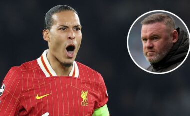 Van Dijk i përgjigjet Rooneyt pasi e quajti yllin e Liverpoolit ‘dembel’ pas ndeshjes ndaj PSG-së