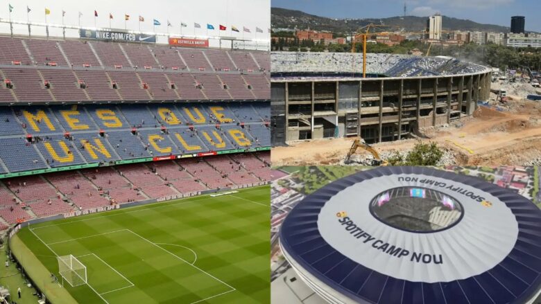 Krizë në ‘Camp Nou’ - publikohen pamje sekrete nga rinovimet që po kryhen atje