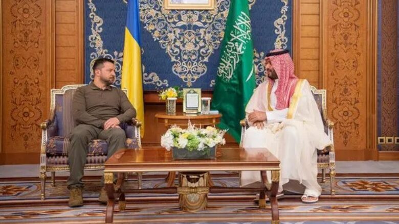 Zelensky të hënën në Arabinë Saudite - aty do të zhvillohen pa të bisedimet Ukrainë-SHBA