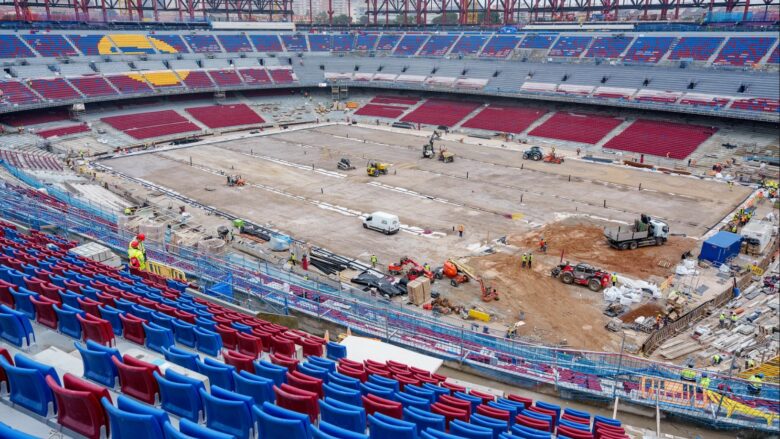 Barcelona publikon pamje të reja nga Camp Nou dhe njofton se këtë sezon nuk do të luhen ndeshjet aty