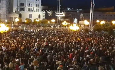 Ndalohen disa gazetarë në Shkup për shkak se kanë xhiruar me dronë