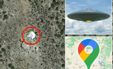 Çfarë është ky disk i bardhë i rrëzuar në New Mexico? Një UFO? Përdoruesit e rrjeteve sociale ngjallin spekulime