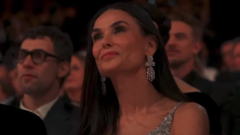 Demi Moore nuk e fshehu zhgënjimin pasi nuk mori asnjë çmim në Oscars 2025