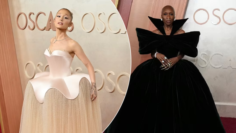 'Oscars 2025' – Veshjet më të këqija: Ariana Grande kryeson listën me një fustan të fryrë, duke rikthyer stilin gotik të “Wicked”